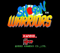 Shogun Warriors (World) 封面